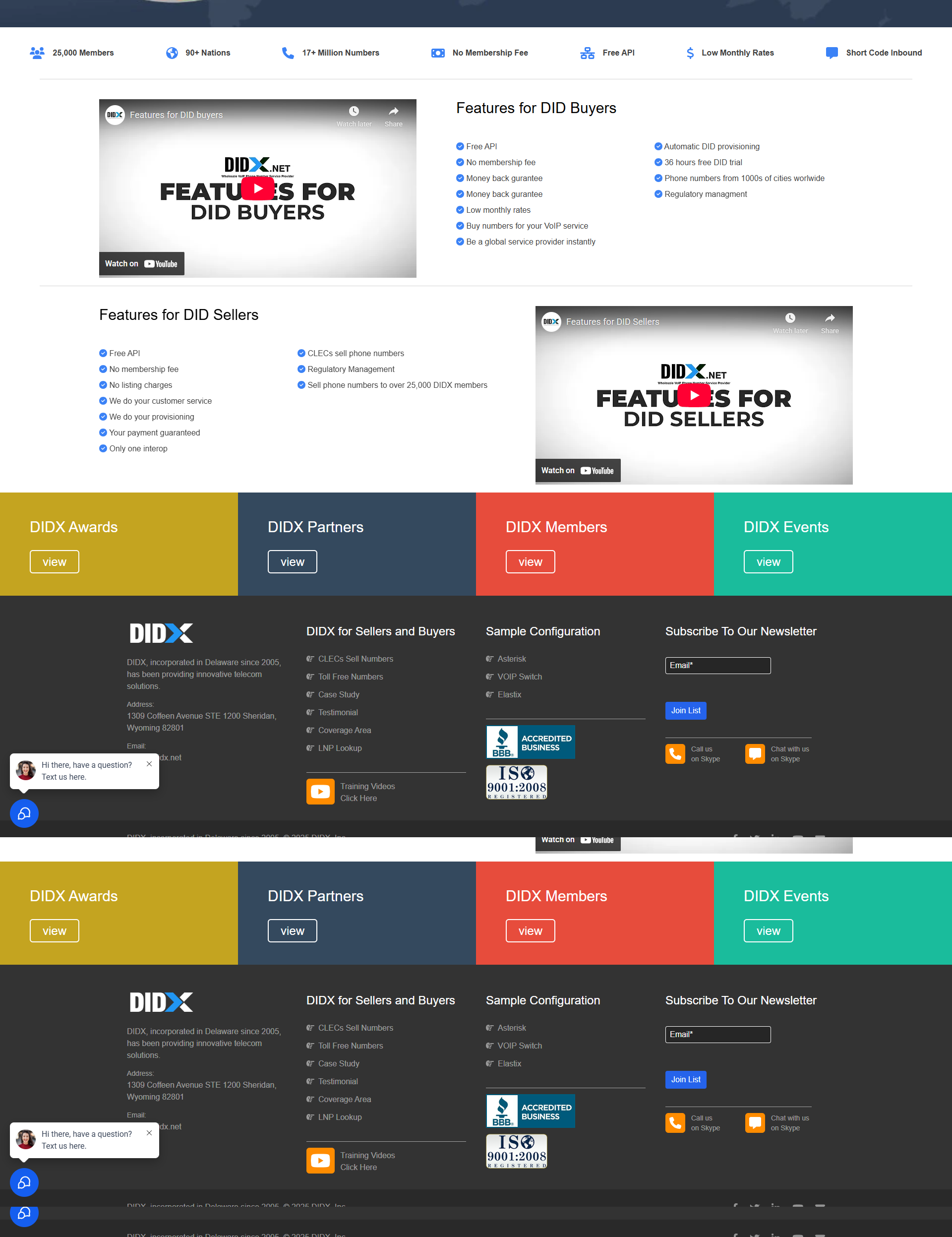 DIDX - Telecommunications Platform Development by TechsBlitz